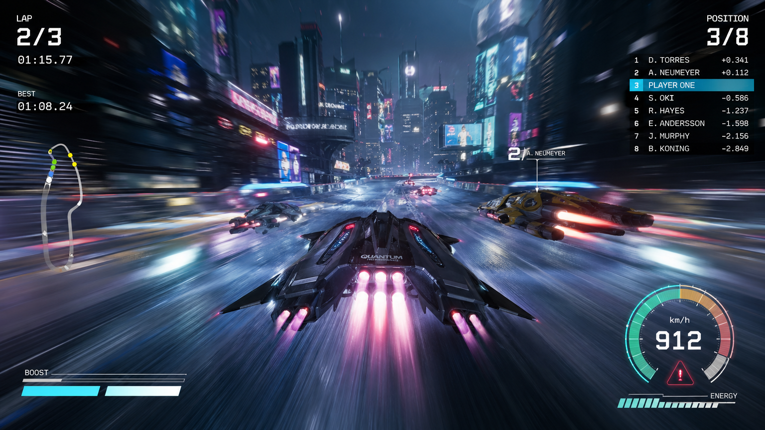 Sci-fi Racing Game